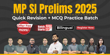 MP SI Prelims Practice Batch 2025