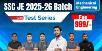 SSC JE Mechanical Engineering Batch 2025-26